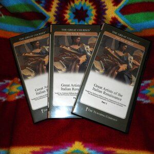 The Great Courses Great Artists of The Italian Renaissance (6-DVDs w/Guidebooks)